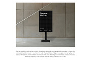 Gabriel Minimalist Signage Mockup, an Advertising Mockup by Mocktopia (Thumbnail 7 of 8)