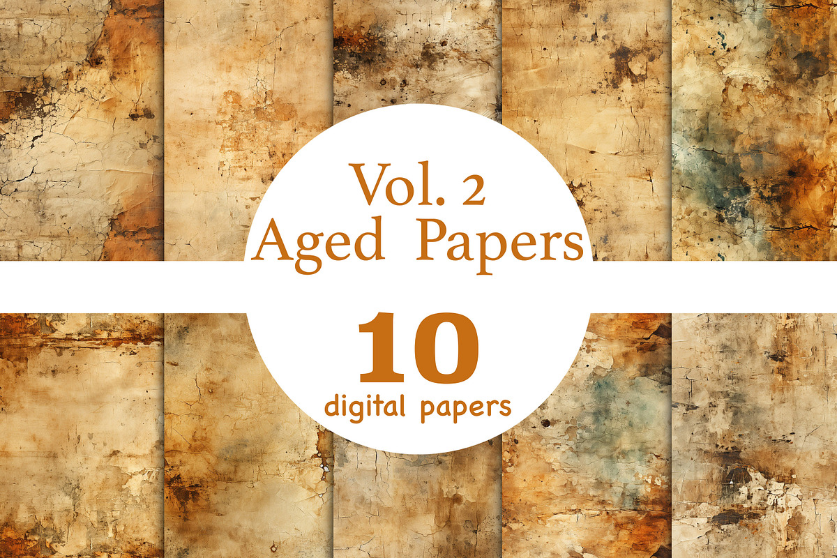 Aged Background Paper | Distressed, a Pattern Graphic by GlamArtZhanna (Photo 1 of 3)