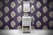 Floral Medallion Seamless Pattern, a Pattern Graphic by StudioGlouna (Thumbnail 7 of 11)