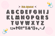 Chubby Baby - Display Font Types, a Font by KiddoGlyphs Studio (Thumbnail 4 of 5)