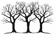 Nature Tree Silhouette Bundle, an Illustration by hafijul (Thumbnail 9 of 9)