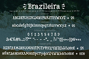 Brazileira - Slab Serif Font, a Slab Serif Font by Sketchetarian (Thumbnail 8 of 10)