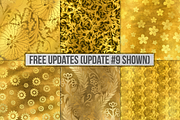 Gold Foil Textures, Gold Backgrounds, a Texture Graphic by Paper Element (Thumbnail 50 of 66)