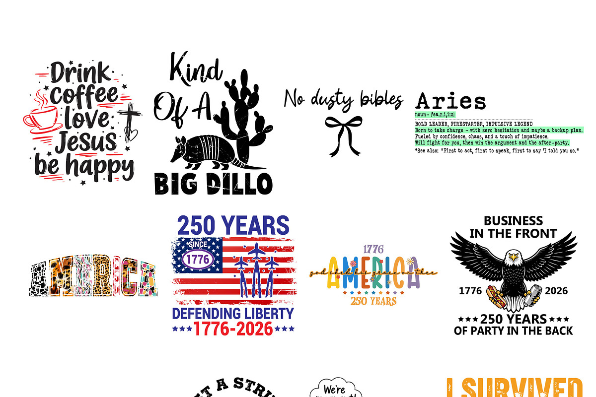 Versatile Graphic Design Bundle, an Object Graphic by vintage (Photo 2 of 3)