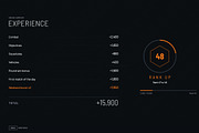 Military FPS Game 100 Screens, an UI Kit Template by pawellpi (Thumbnail 61 of 116)
