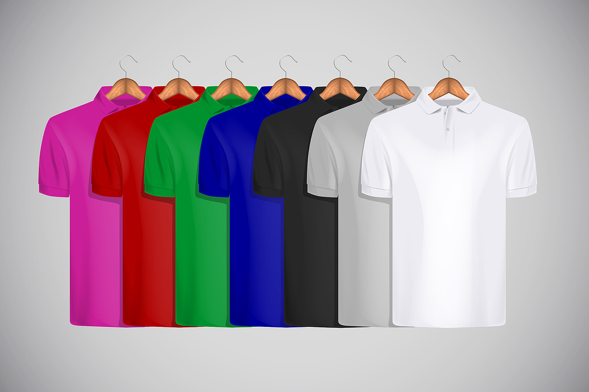 Polo shirt set with branding., an Illustration by George Rod (Photo 5 of 8)