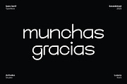 Guorta Minimalist Sans Serif Font, a Sans Serif Font by Artiveko (Thumbnail 8 of 8)