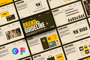 Ruba| Brand Guidelines Figma & Canva