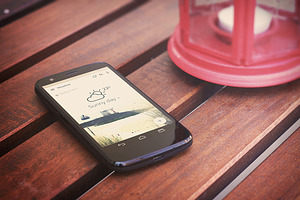 Android mobile HD mockups