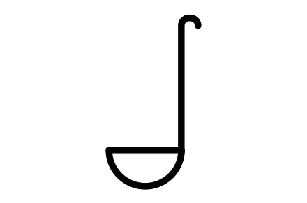 Ladle icon, an Emoji Icon by Sumberpangan