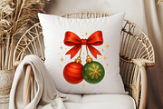 Vintage Christmas Ornament Cherries, an Illustration by Libby Wishes (Thumbnail 4 of 6)