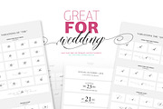 BIG BUNDLE for Templett & Corjl, a Script Font by Blessed Print (Thumbnail 10 of 58)
