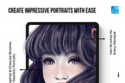 Perfect Portrait Affinity Brushes, a Brush Add-On by Riveros Illustration (Thumbnail 6 of 11)
