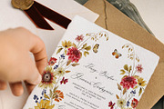 Warm Autumn - watercolor collection, a Seasonal Illustration by AleksaArt (Thumbnail 7 of 17)