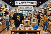 3D Crochet Hip Hop Characters Bundle, an Object Illustration by Atelier Nocturne Graphic (Thumbnail 1 of 5)