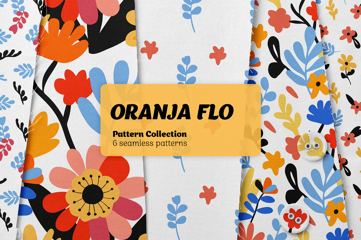 Scandinavian Floral Abstract Pattern, a Pattern Graphic by Asya Melkonyan Patterns (Photo 1 of 20)