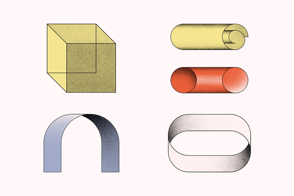 Geometric & Abstract Illustrations, an Object Graphic by Paulina Sara Design (Photo 5 of 17)
