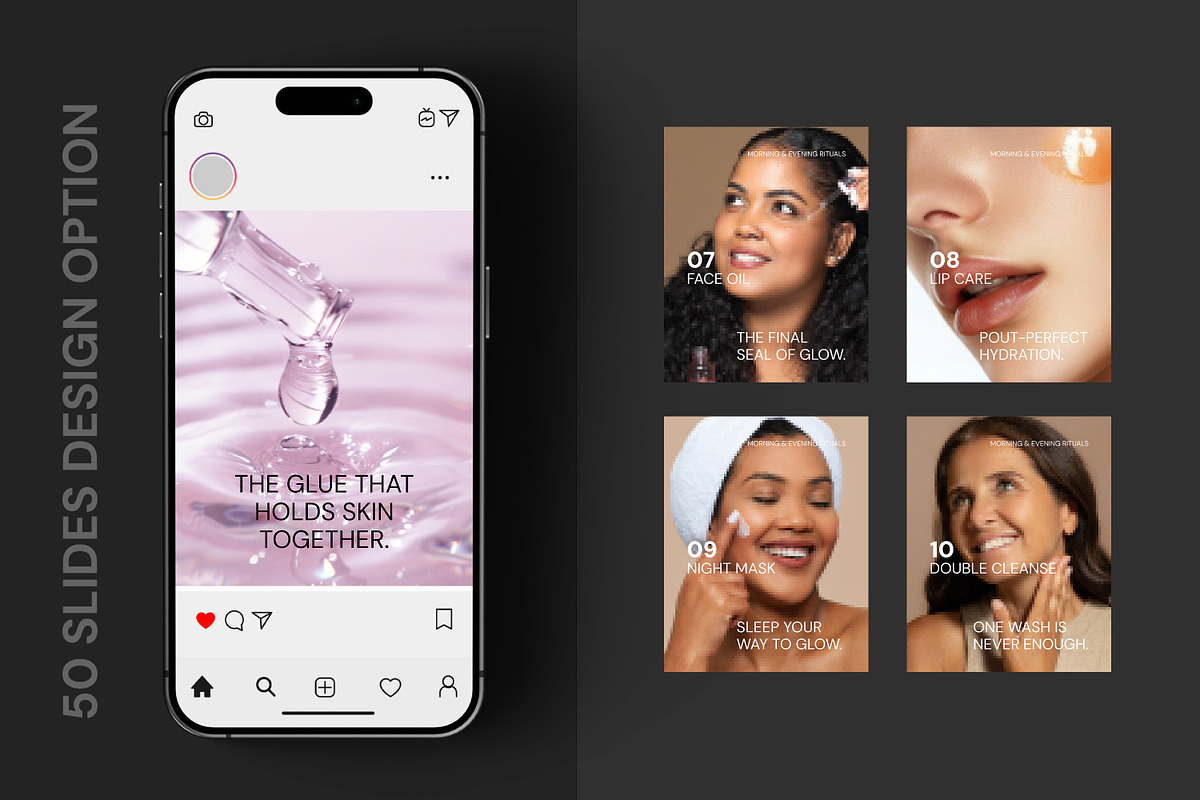 Beauty & Fashion Instagram Kit, a Social Media Template by Artisan Vibes (Photo 5 of 9)