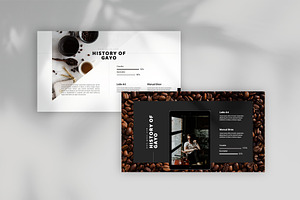 Gayo Coffee Keynote Template