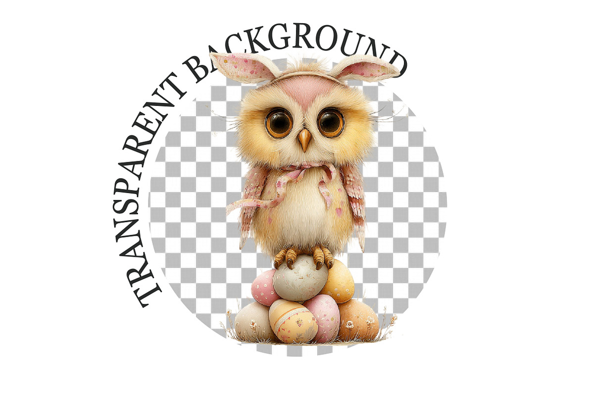 Funny Spring Owl Clipart, a Seasonal Illustration by Rose Art (Photo 5 of 6)