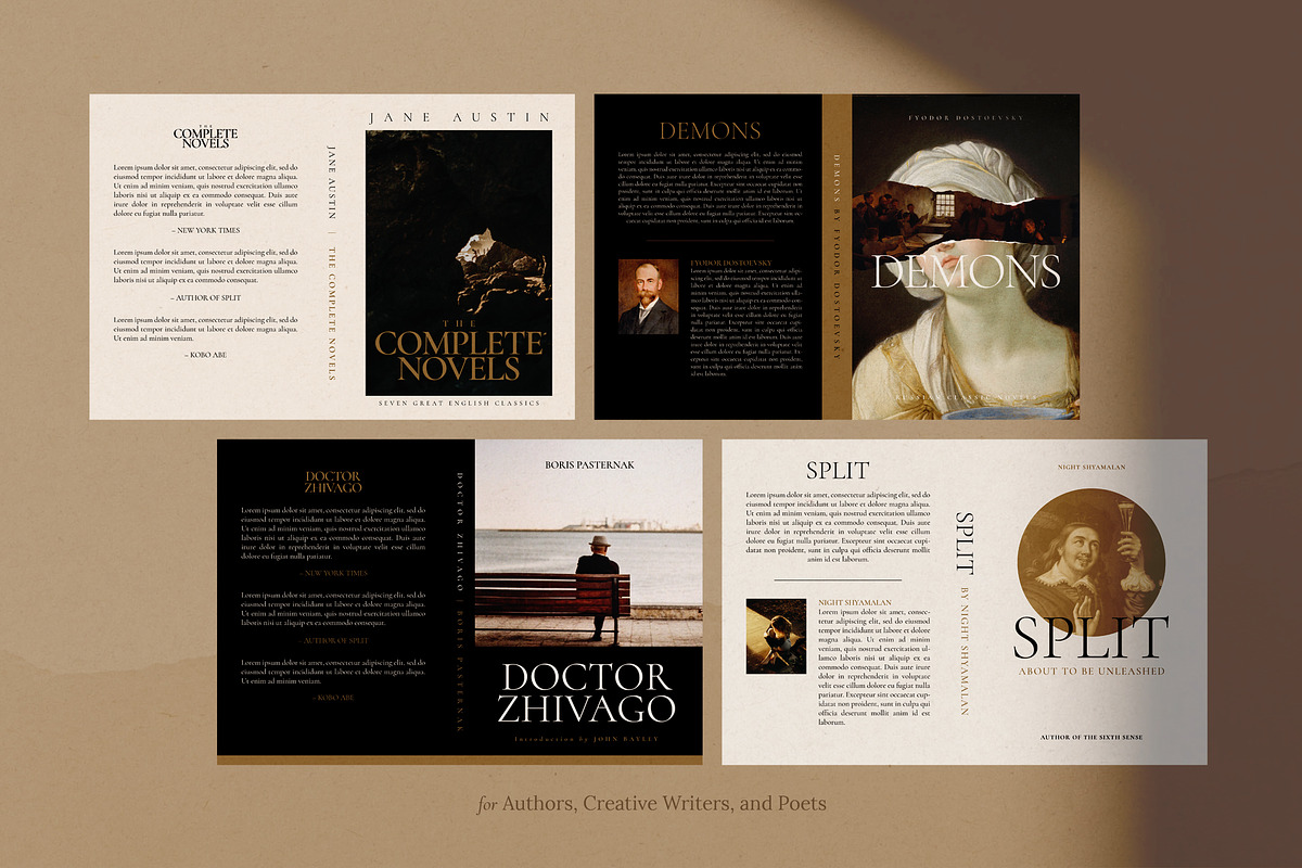 Book Cover Design Template - BUNDLE, a Templates & Theme by September 5th (Photo 7 of 15)