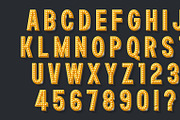 Bright lights show alphabet design, an Object Graphic by RevelStockart (Thumbnail 2 of 6)