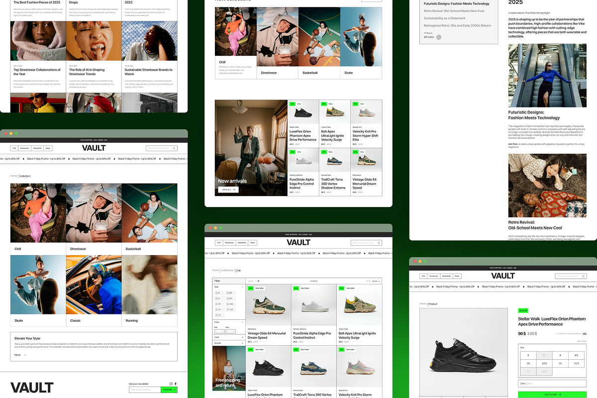 Vault - Framer E-commerce Template, a Websites & App Template by Dafolle (Photo 3 of 3)