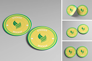 High Quality Sticker Mockup, a Merchandise Mockup by BLISS DESIGN (Thumbnail 1 of 2)