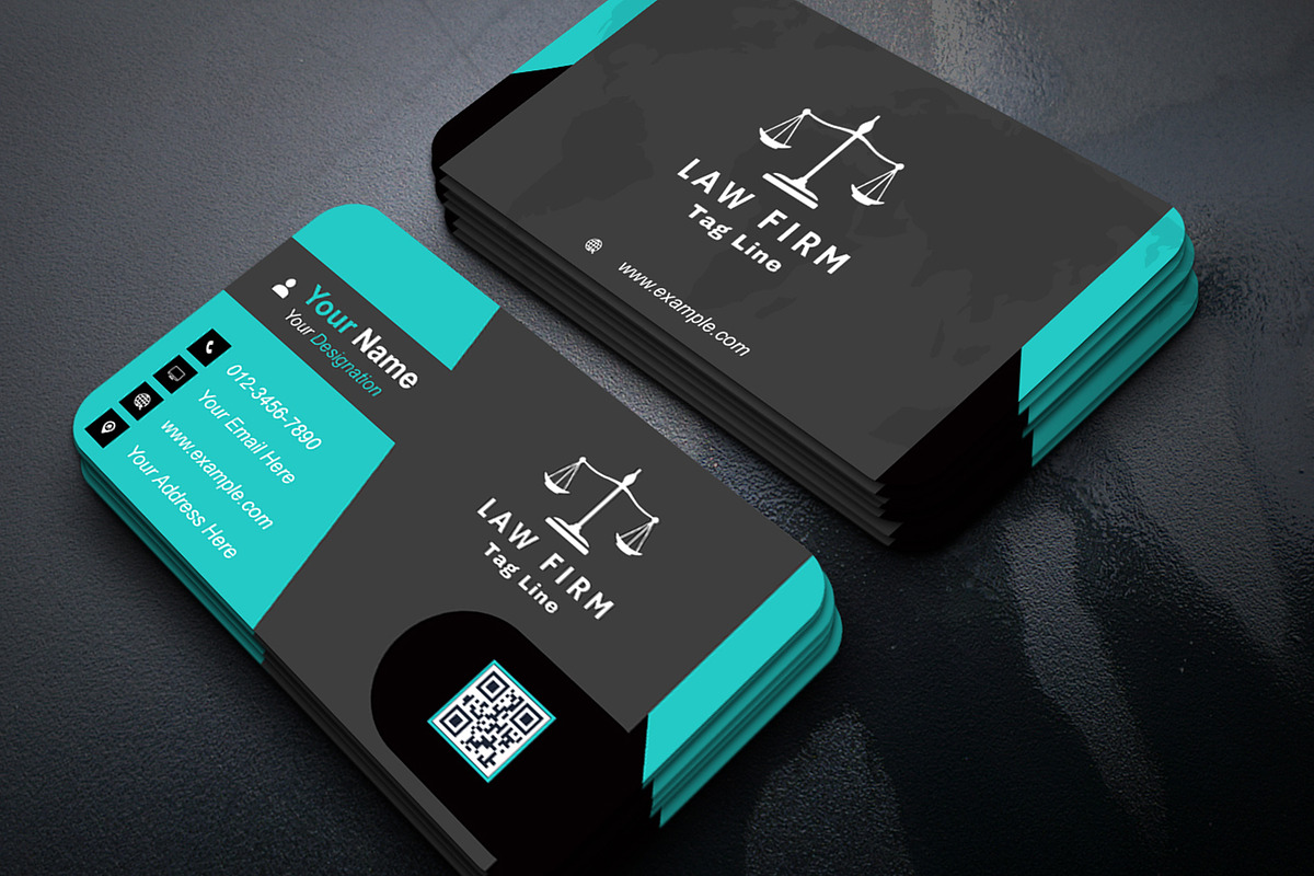 Double Sided Lawyer Card