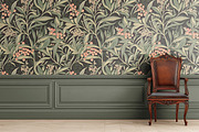 Vintage Wallpaper Paneling Mockup, a Household Mockup by 1001 mockups (Thumbnail 6 of 7)