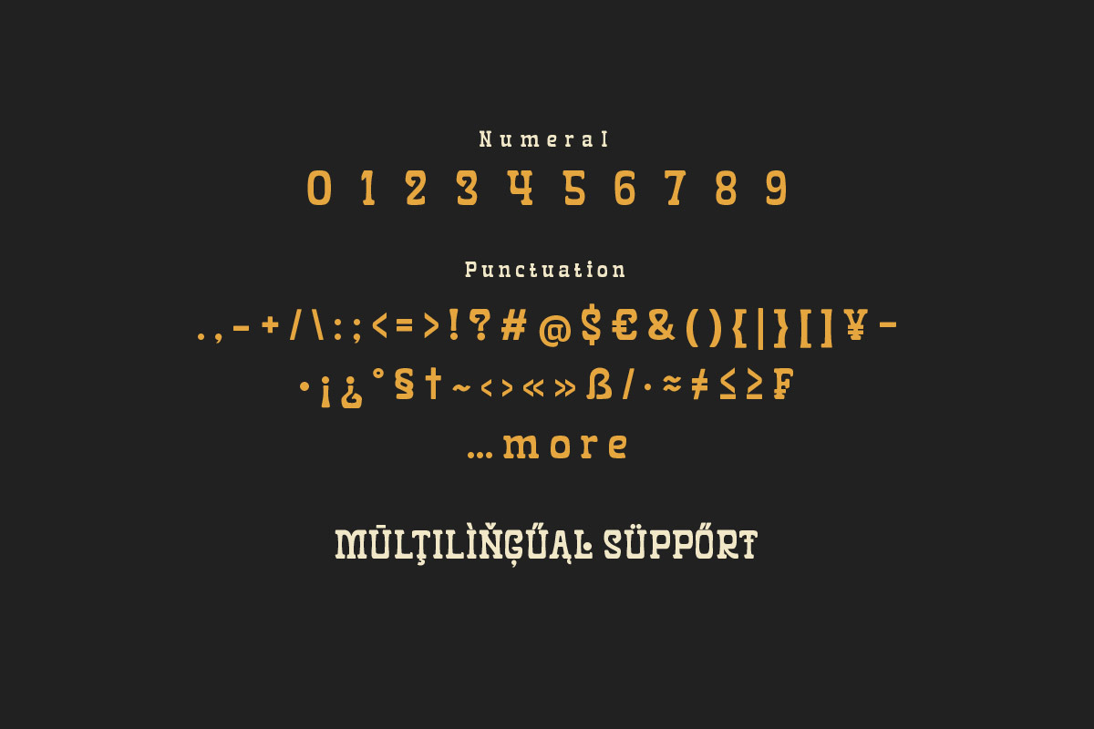 Zewkila - Retro Display Font, a Sans Serif Font by twinstd (Photo 9 of 10)
