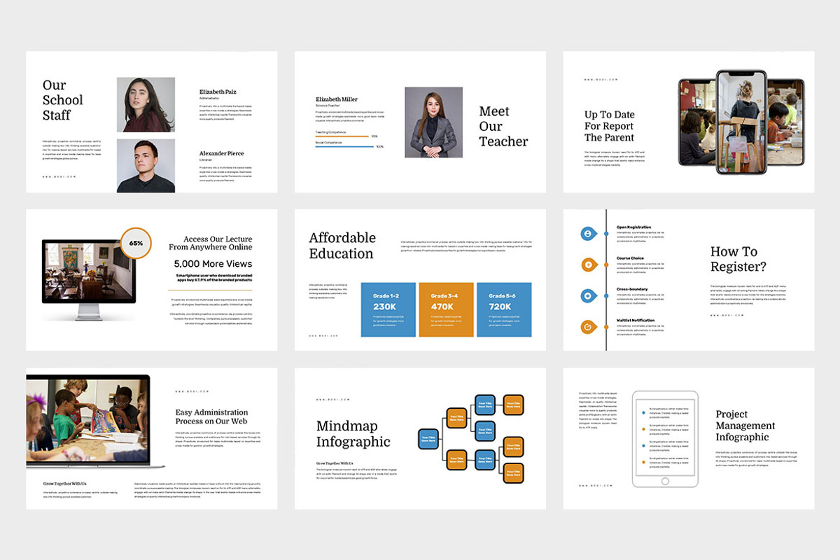 Bogi : School Powerpoint, a Presentation Template by Punkl Camp (Photo 4 of 9)