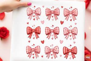Coquette Valentine Day PNG, an Illustration by SinaCreation