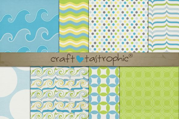 Pool Party Paper Pack preview 2