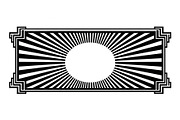 Art Deco Frame SVG Bundle, an Illustration by Creativeshirt (Thumbnail 12 of 31)