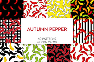 Autumn Pepper | Seamless Patterns