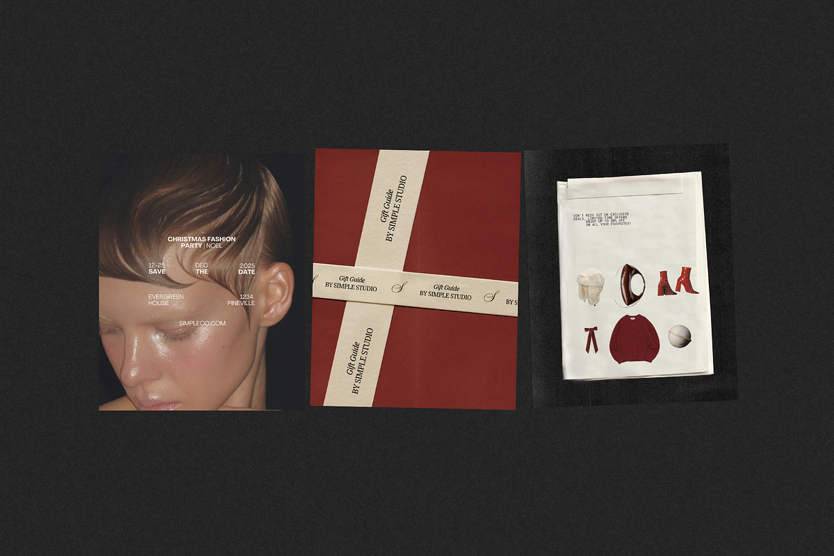 Noël 02 | Holiday Social Media Kit, a Social Media Template by Simple có (Photo 3 of 9)