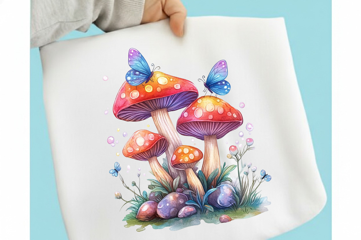 Enchanted Nature Fairytale Clipart, a Seasonal Illustration by designcity5 (Photo 3 of 5)