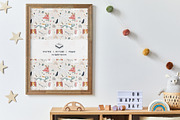 Portrait Frame in Baby Room Mock-up, a Print Template by Branda Keeps (Thumbnail 8 of 30)