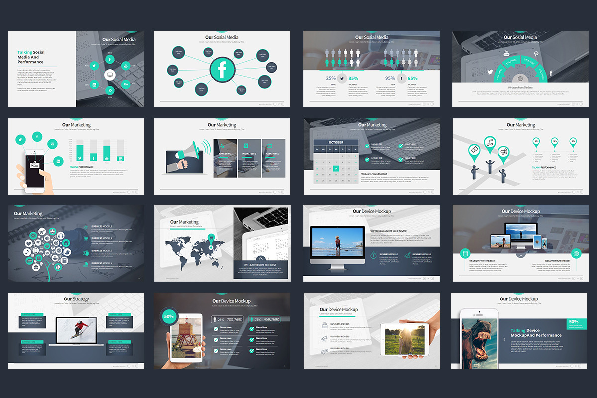 Business Mix Keynote Template, a Presentation Template by Stock Shape (Photo 6 of 7)