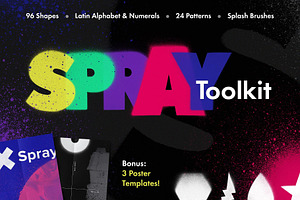 Spray Art Painter’s Toolkit, a Brush Add-On by pixelbuddha.net