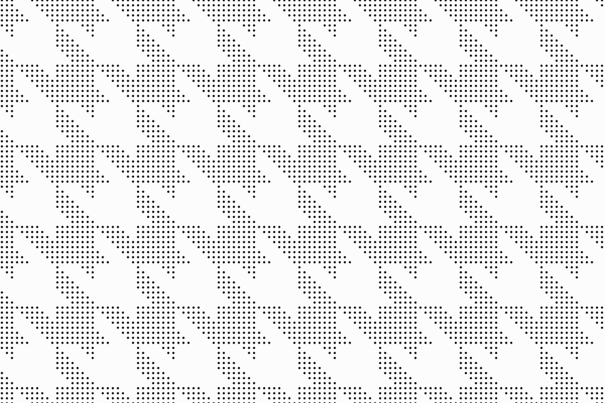 Houndstooth. Seamless Patterns Set, a Pattern Graphic by Curly_Pat (Photo 2 of 5)