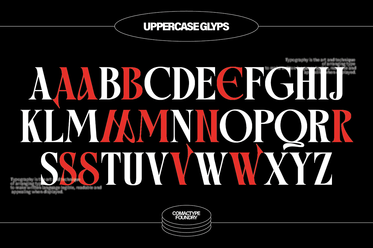 Micilage - Serif Display Typeface, a Serif Font by Comactype Foundry (Photo 18 of 20)