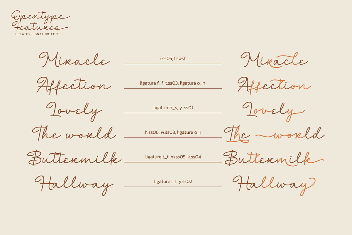 Breathy Signature, a Script Font by Nathatype (Photo 8 of 10)