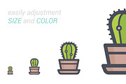 Tree & Natural Line with Color Icons, an Outline Icon by WORAKAMON Design Studio (Thumbnail 3 of 3)