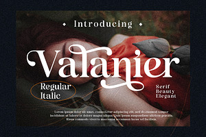 Valaneir - Elegant Serif Font