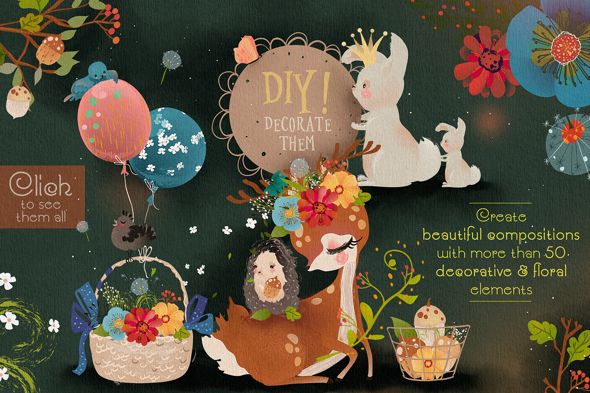 Whimsical Forest, an Animal Illustration by Anna Babich (Photo 3 of 5)