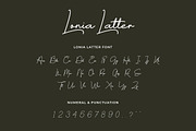 Lonia Latter Signature Font, a Script Font by UICreative (Thumbnail 2 of 5)
