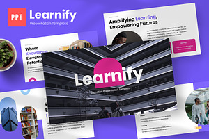 Learnify – Education Powerpoint, a Presentation Template by Panen Creative