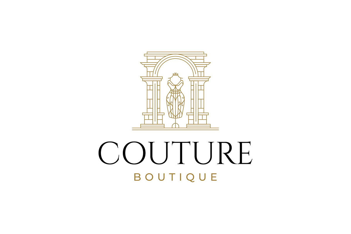 Couture Boutique Fashion Logo, a Branding & Logo Template by Buqancreative (Photo 1 of 4)